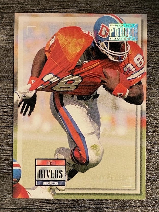 1993 Power #138 Reggie Rivers RC
