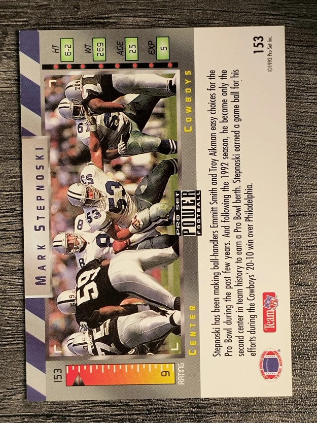 1993 Power #153 Mark Stepnoski
