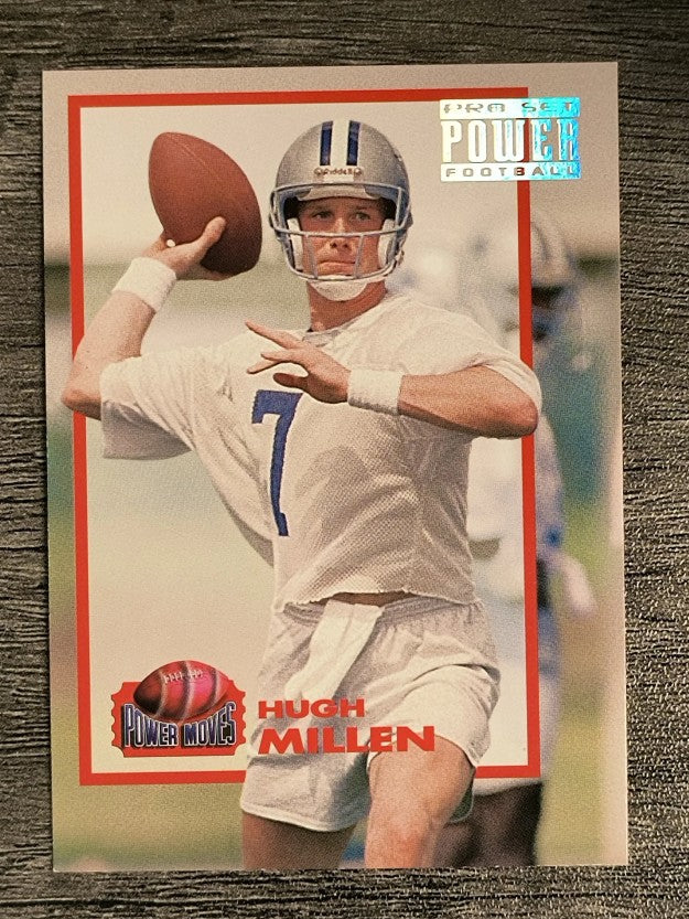 1993 Power Moves #PM4 Hugh Millen