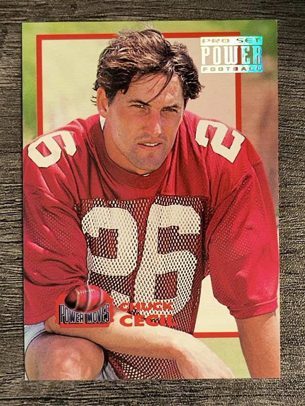1993 Power Moves #PM23 Chuck Cecil