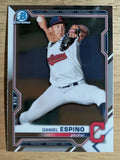 2021 Bowman Chrome Prospects #BCP123 Daniel Espino