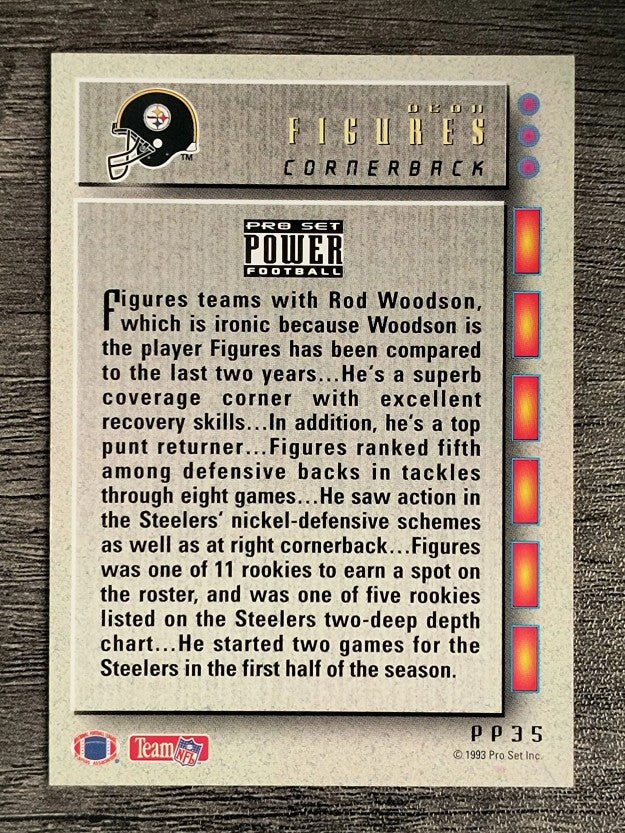 1993 Power Update Prospects #35 Deon Figures RC