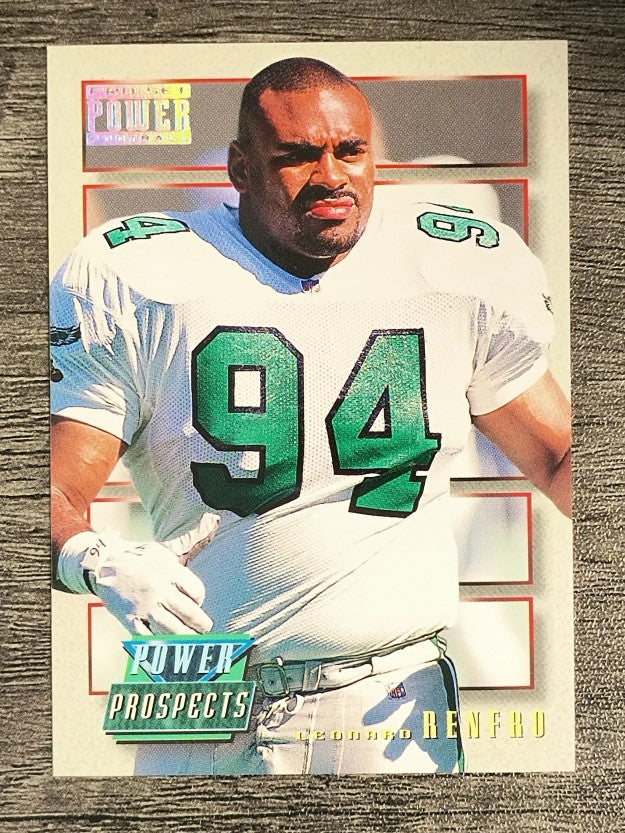 1993 Power Update Prospects #45 Leonard Renfro RC