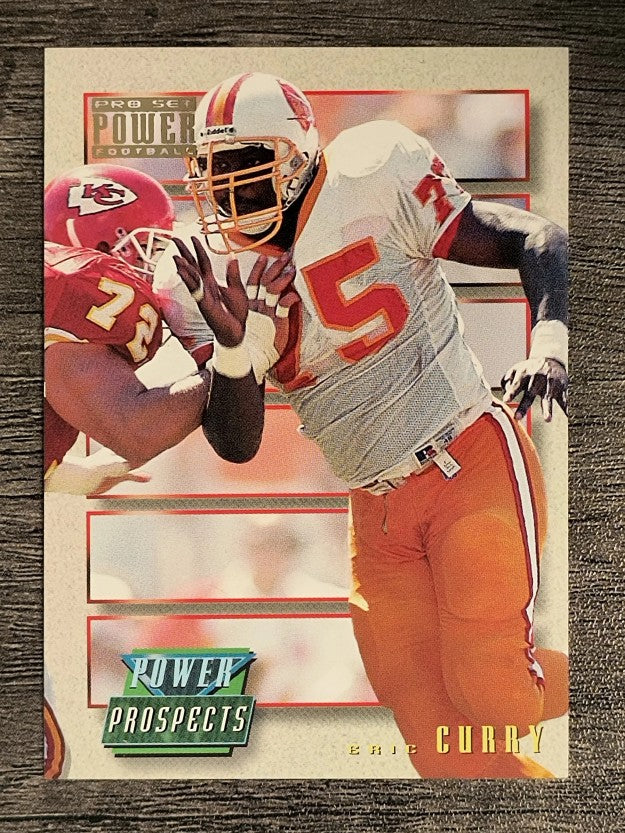 1993 Power Update Prospects Gold #43 Eric Curry