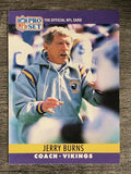 1990 Pro Set #200 Jerry Burns CO