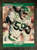 1990 Pro Set #234 Kyle Clifton