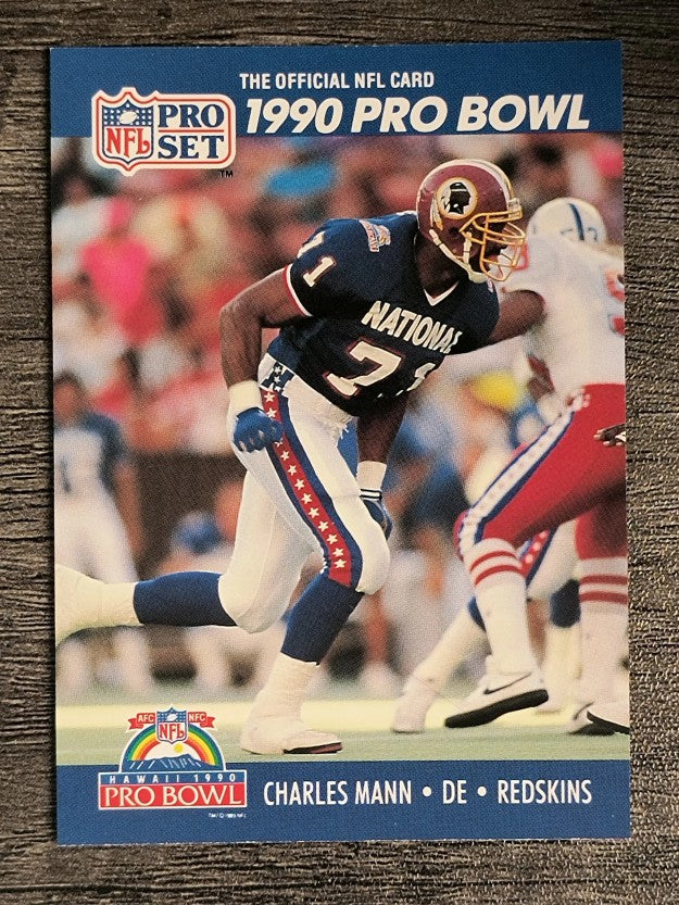 1990 Pro Set #402 Charles Mann PB