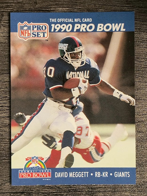 1990 Pro Set #406 Dave Meggett PB
