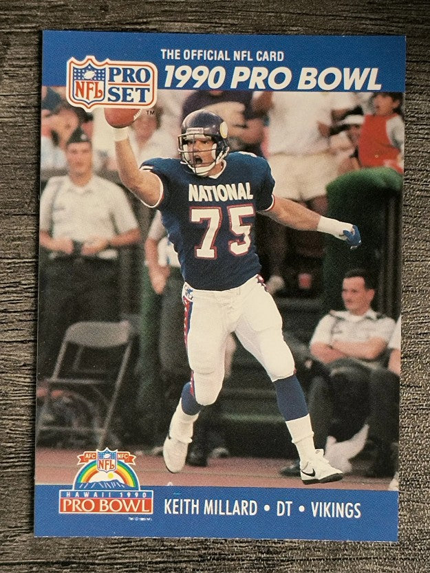 1990 Pro Set #407 Keith Millard PB