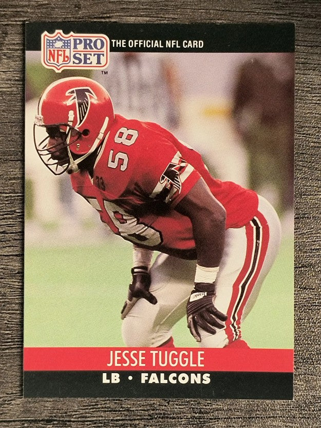 1990 Pro Set #432 Jessie Tuggle RC