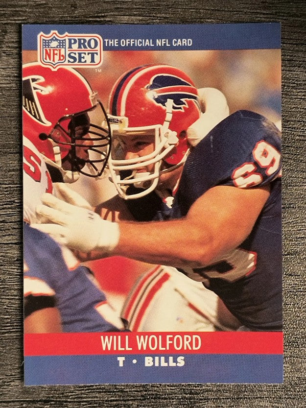 1990 Pro Set #445 Will Wolford