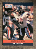 1990 Pro Set #457 James Thornton