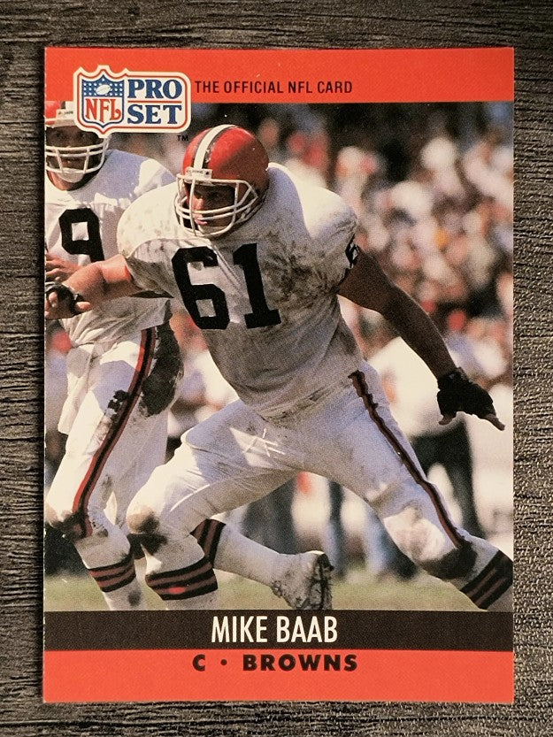 1990 Pro Set #469 Mike Baab