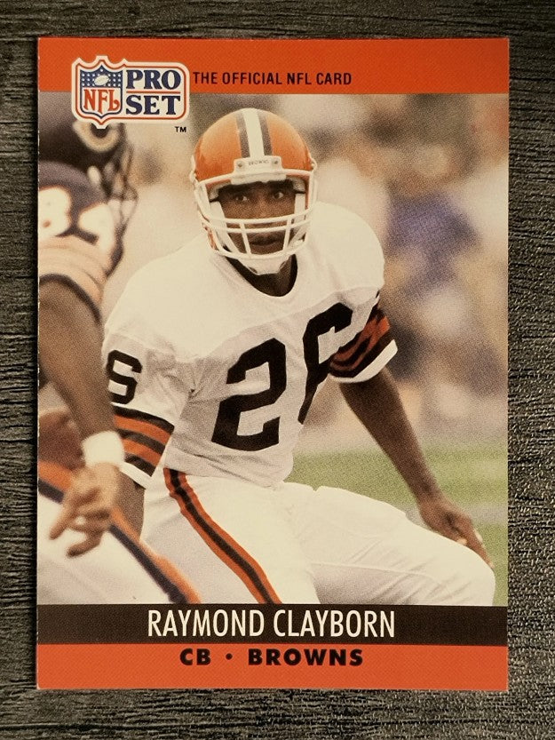1990 Pro Set #471 Raymond Clayborn