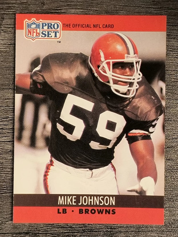1990 Pro Set #472 Mike Johnson