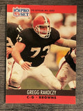 1990 Pro Set #476 Gregg Rakoczy RC