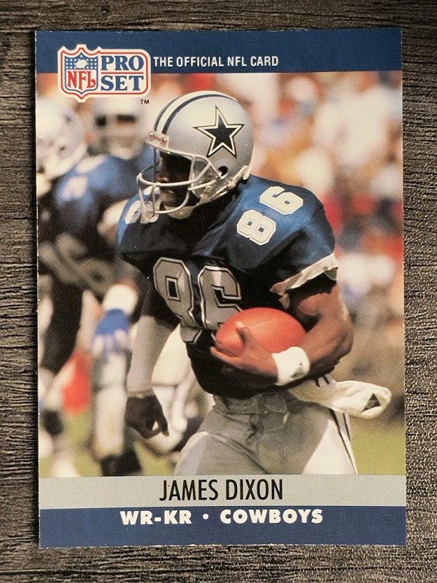 1990 Pro Set #478 James Dixon
