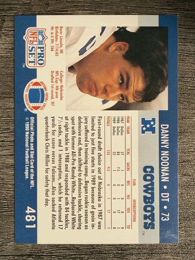 1990 Pro Set #481 Danny Noonan