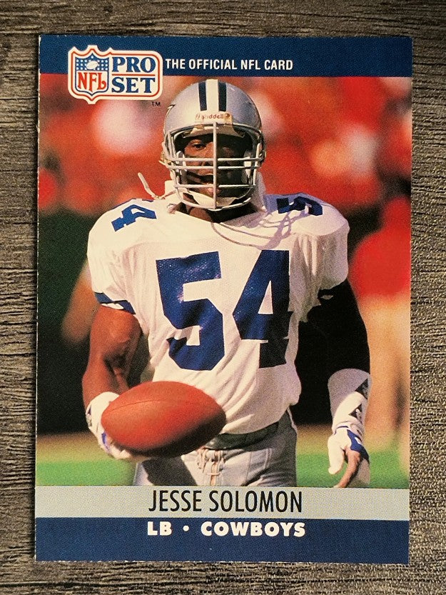 1990 Pro Set #482 Jesse Solomon