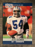 1990 Pro Set #482 Jesse Solomon