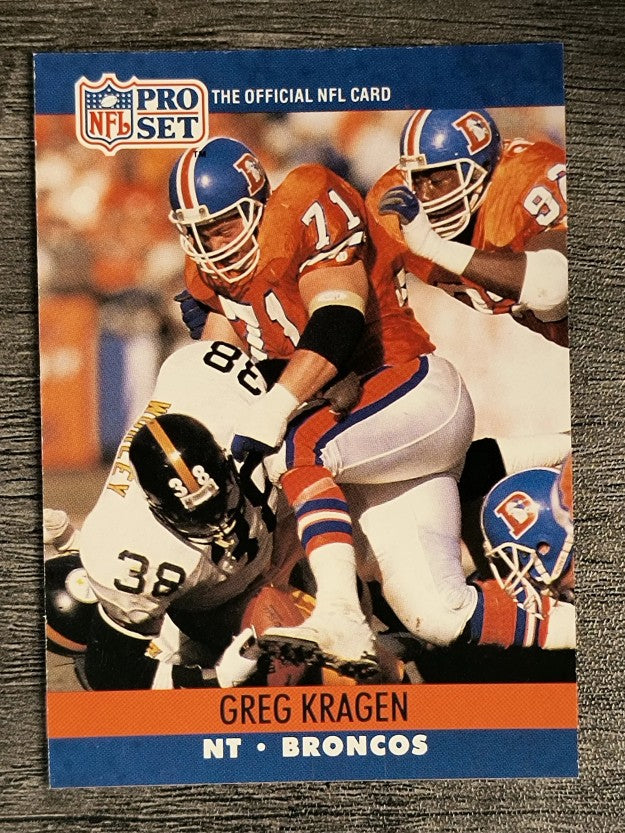 1990 Pro Set #487 Greg Kragen