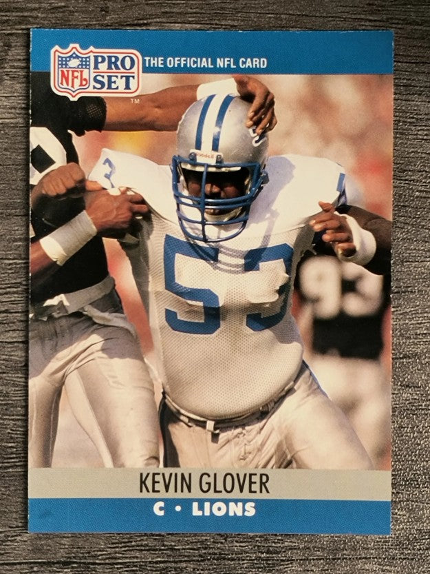 1990 Pro Set #496B Kevin Glover RC/Card back says C