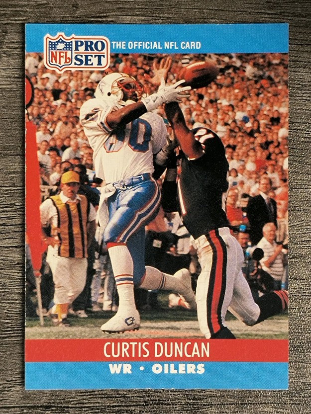 1990 Pro Set #509 Curtis Duncan