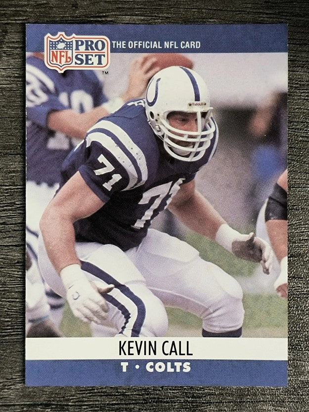 1990 Pro Set #522 Kevin Call