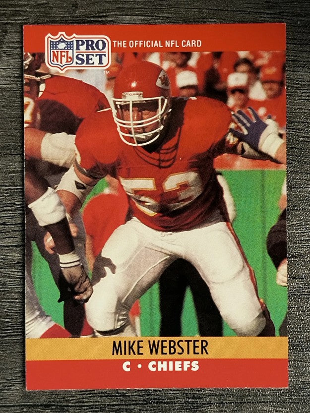 1990 Pro Set #537 Mike Webster