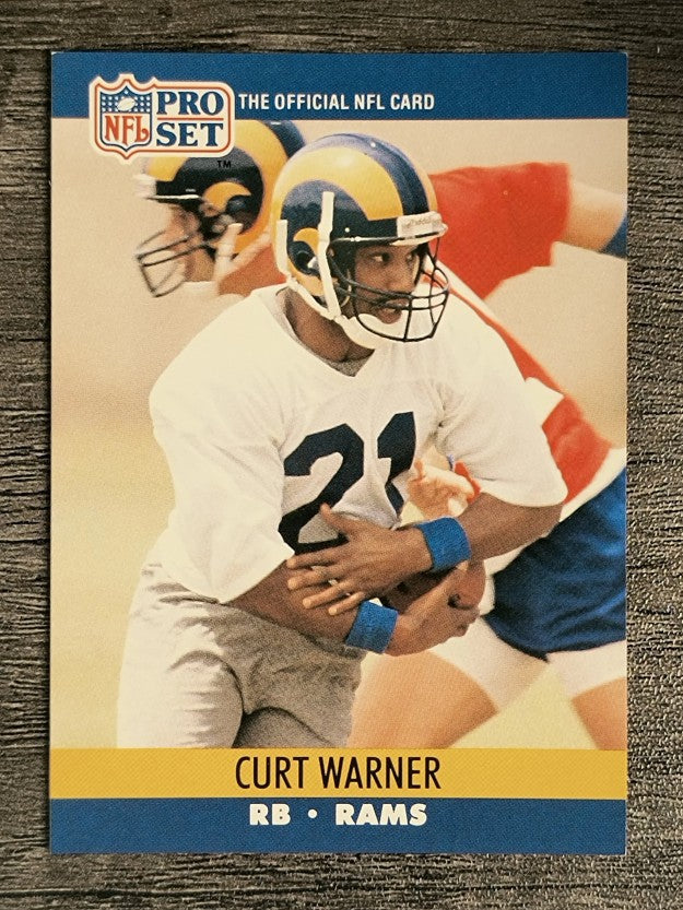 1990 Pro Set #555 Curt Warner