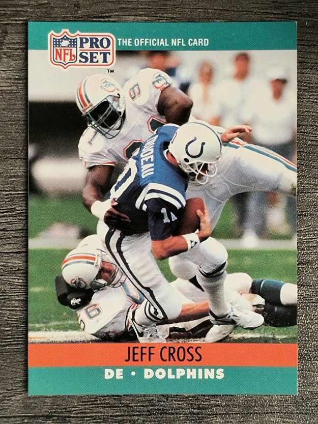 1990 Pro Set #557 Jeff Cross