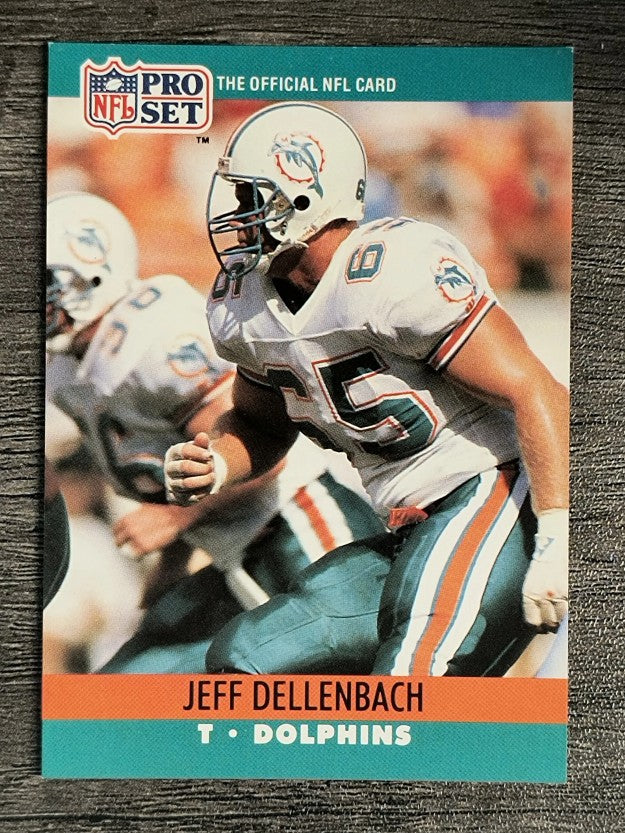 1990 Pro Set #558 Jeff Dellenbach RC