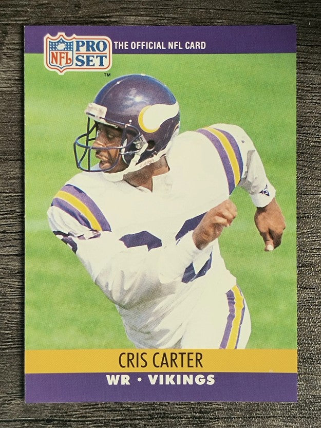 1990 Pro Set #571 Cris Carter