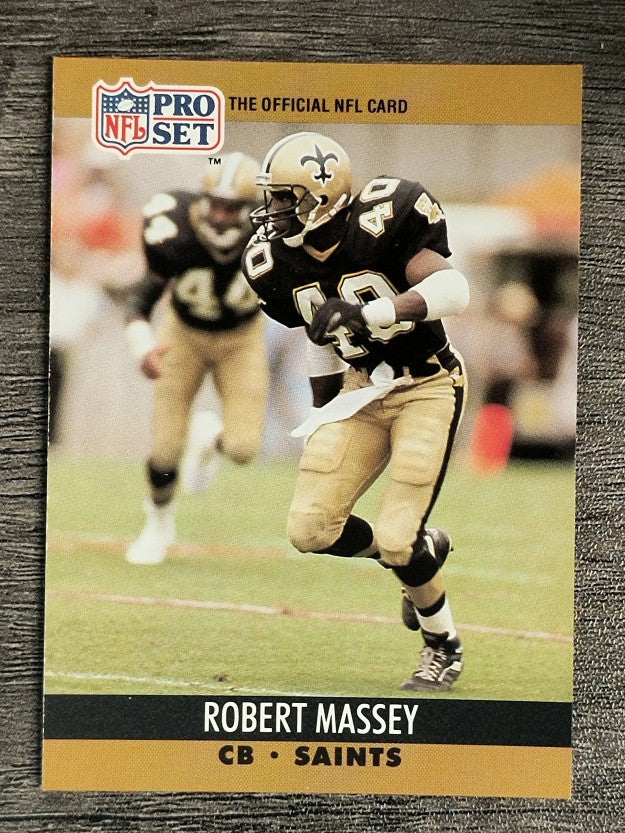 1990 Pro Set #589 Robert Massey