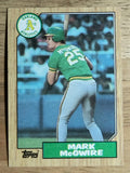 1987 Topps #366 Mark McGwire (EX)
