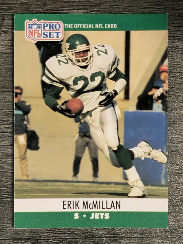 1990 Pro Set #602 Erik McMillan