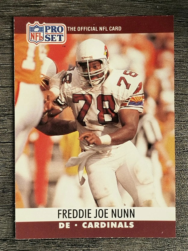 1990 Pro Set #617 Freddie Joe Nunn