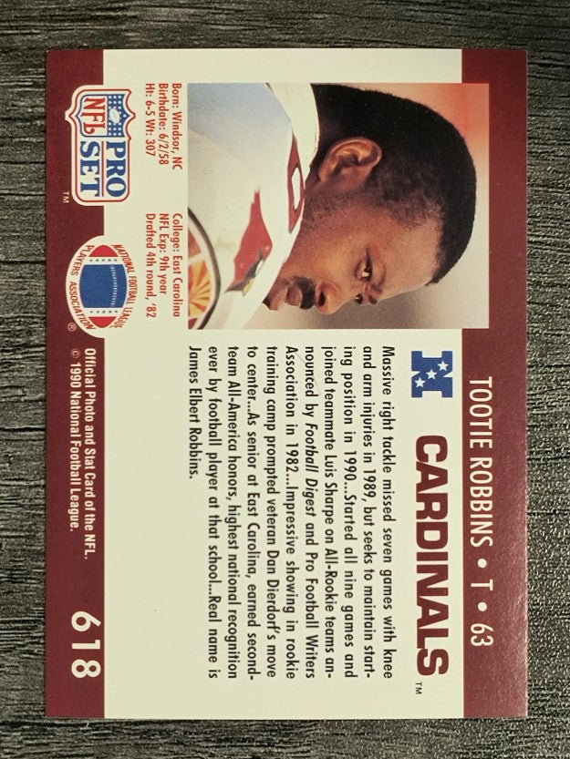1990 Pro Set #618 Tootie Robbins
