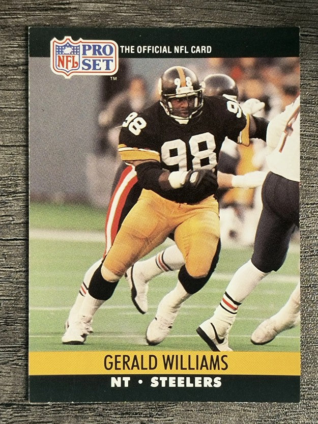 1990 Pro Set #625 Gerald Williams RC