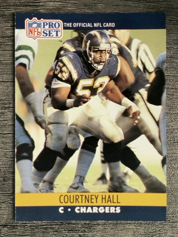 1990 Pro Set #628 Courtney Hall