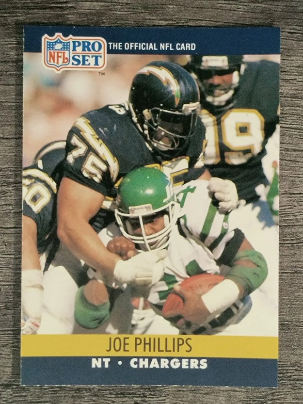 1990 Pro Set #631 Joe Phillips RC
