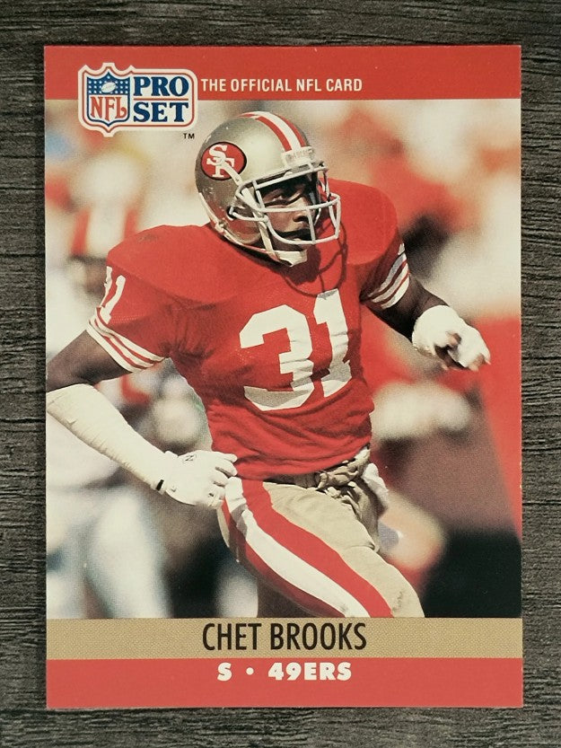 1990 Pro Set #636 Chet Brooks