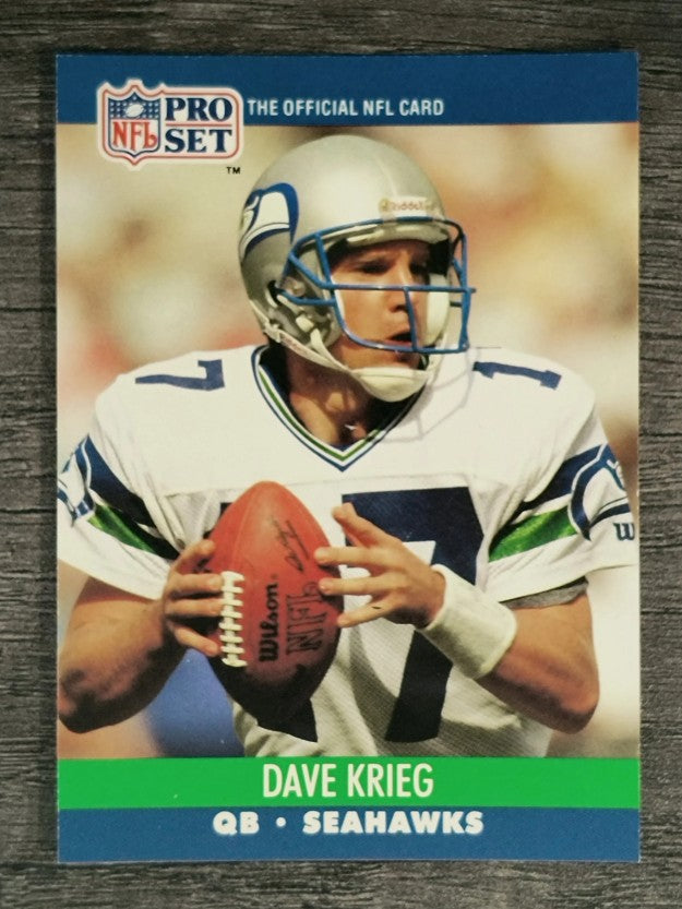 1990 Pro Set #648 Dave Krieg