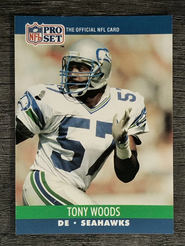 1990 Pro Set #651 Tony Woods