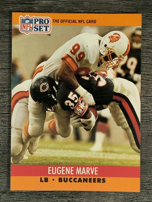 1990 Pro Set #656 Eugene Marve