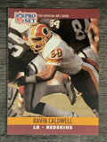 1990 Pro Set #662 Ravin Caldwell