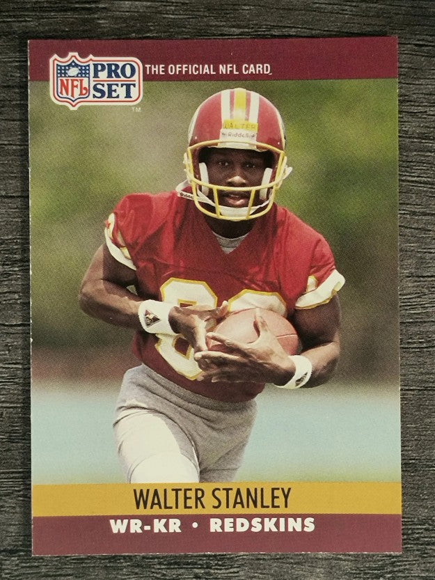 1990 Pro Set #666A Walter Stanley