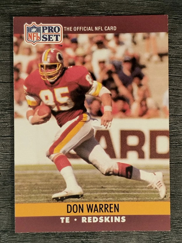 1990 Pro Set #667 Don Warren