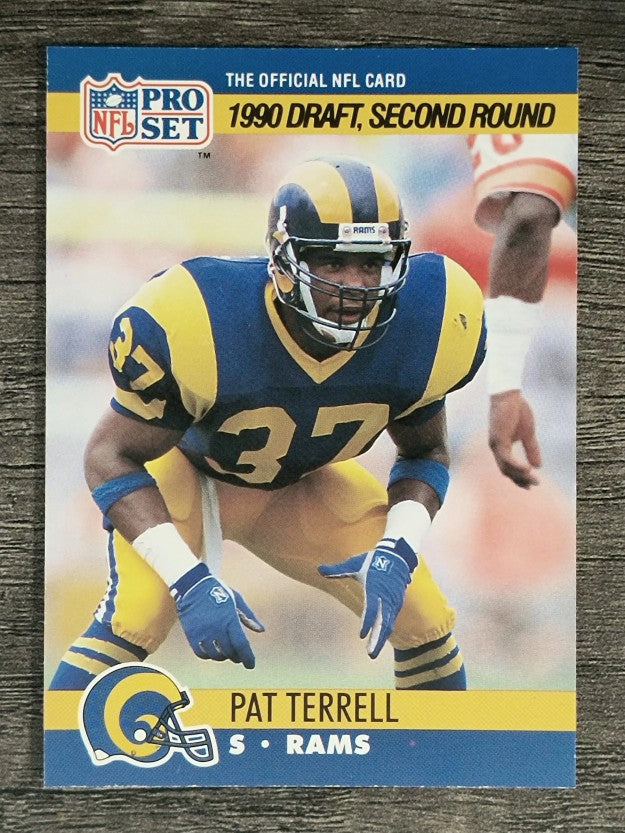 1990 Pro Set #718A Pat Terrell 41 ERR RC