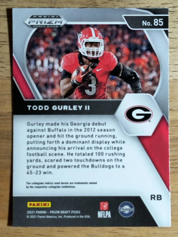 2021 Panini Prizm Draft Picks #85 Todd Gurley II